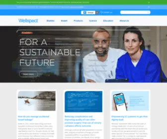 Wellspect-Healthcare.com(Wellspect) Screenshot