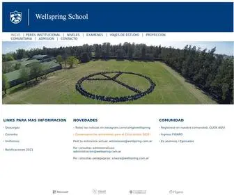 Wellspring.com.ar(Wellspring School) Screenshot