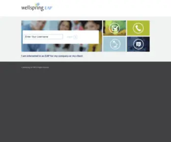 Wellspringeap.org(Wellspring EAP) Screenshot