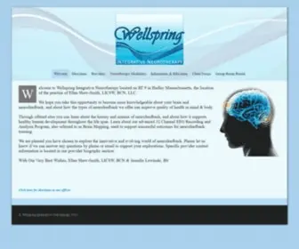 Wellspringneuro.com(Wellspring Integrative Neurotherapy) Screenshot