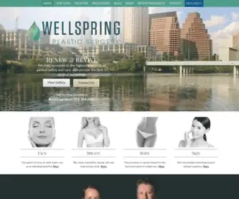 Wellspringplasticsurgery.com(Plastic Surgery) Screenshot