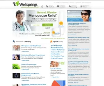 Wellsprings-Health.com(Wellsprings Natural Hormone Health) Screenshot