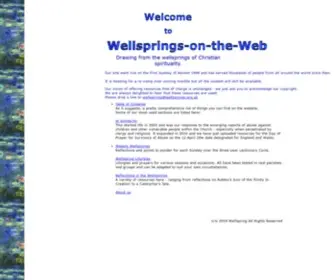 Wellsprings.org.uk(Wellsprings) Screenshot