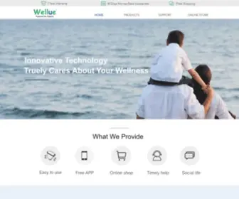 Welluehealth.com(Wellue) Screenshot