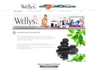 Wellys-Care.com(Wellys Welcome) Screenshot