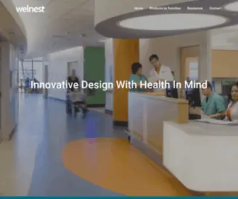 Welnest.net(Innovation in Healthcare Architecture) Screenshot