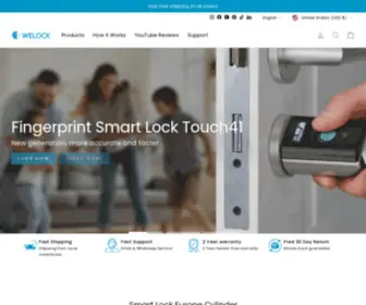 Welock.com(Electronic Smart Door Lock) Screenshot