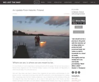 Welostthemap.com(We Lost The Map) Screenshot