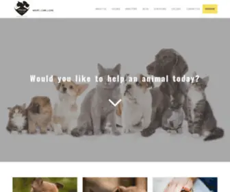 Weloveanimals.foundation(NGO) Screenshot