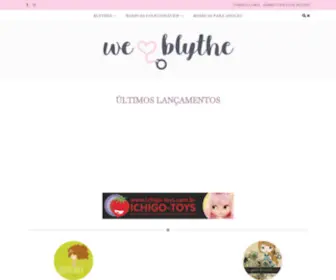 Weloveblythe.com.br(We Love Blythe) Screenshot