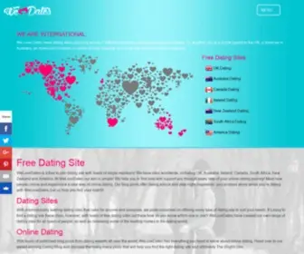 Welovedates.com(Free Dating Site with Specialist Dating Sites That Cater For Everyone) Screenshot