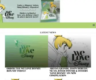 Welovedisneymusic.com(Verve Label Group) Screenshot