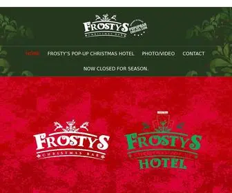 Welovefrostys.com(Frosty's Christmas Bar) Screenshot