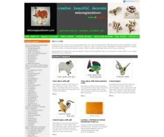 Weloveglassblown.com(Hand Blown Glass Animals & Glass Animal Figurines From Thailand) Screenshot