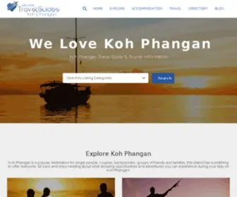 Welovekohphangan.com(Koh Phangan Travel Guide) Screenshot