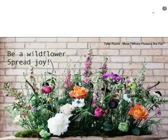 Welovemoss.com(Tyler Florist) Screenshot