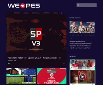Welovepes.com(We love pes) Screenshot