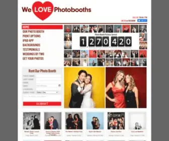 Welovephotobooths.com(Photo Booth Rental) Screenshot