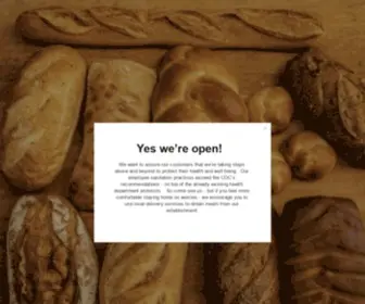 Welovesourdough.com(The Original Grateful Bread) Screenshot