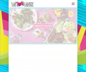 Welovewingz.com(Wings) Screenshot