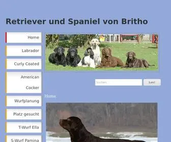 Welpen-Von-Britho.ch(Retriever von Britho) Screenshot
