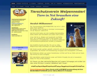 Welpennesterl.at(Welpennesterl) Screenshot