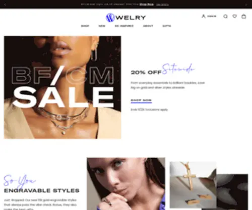 Welry.com(The Leading We LRY Site on the Net) Screenshot