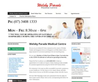 Welsbyparademc.com.au(Welsby Parade Medical Centre) Screenshot