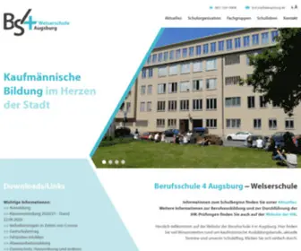 Welserschule.de(BS4 Welserschule Augsburg) Screenshot