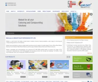 Welset.com(High Quality Manufacturer and Supplier Master Batches) Screenshot