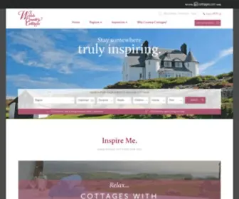 Welsh-Country-Cottages.co.uk(The finest holiday cottages in Wales) Screenshot