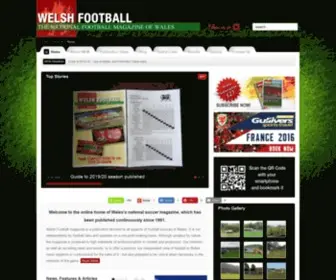 Welsh-Football.net(Welsh Football) Screenshot