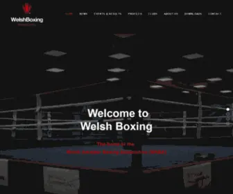 Welshboxing.org(The home of the Welsh Amateur Boxing Association (WABA)) Screenshot
