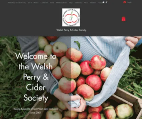 Welshcider.co.uk(Welsh Perry & Cider Society) Screenshot