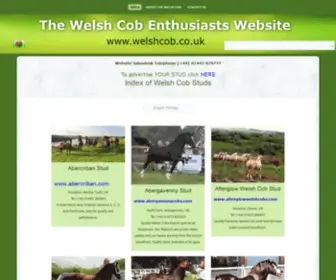 Welshcob.co.uk(The Welsh Cob Enthusiasts Website) Screenshot