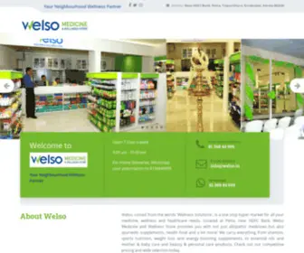 Welso.in(Welso Medicine and Wellness Store) Screenshot