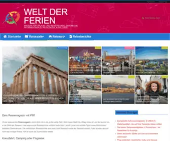 Welt-DER-Ferien.de(Welt DER Ferien) Screenshot