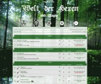 Welt-DER-Hexen.de(Welt der Hexen & Magier) Screenshot