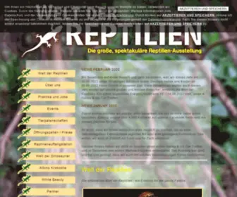 Welt-DER-Reptilien-Der-Zoo.de(Welt der Reptilien) Screenshot