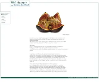 Welt-Rezepte.de(Marions Kochbuch Welt Rezepte) Screenshot