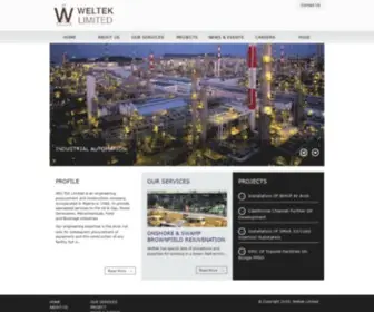 Weltekng.com(WELTEK LIMITED) Screenshot