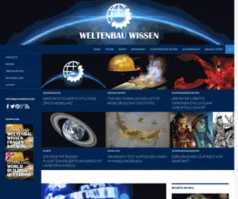 Weltenbau-Wissen.de(Alles über die Schöpfung fiktiver Welten) Screenshot