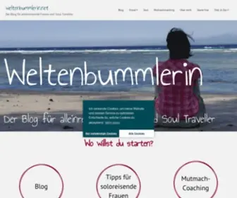 Weltenbummlerin.net(Würzburg) Screenshot