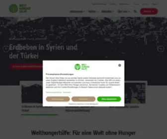 Welthungerhilfe.de(Unsere Mission) Screenshot