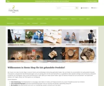 Weltladen-Shop.com(Fair Trade Shop I Bei uns kaufen Sie fair und nachhaltig) Screenshot