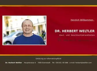 Weltler.com(Dr. Herbert Weltler) Screenshot