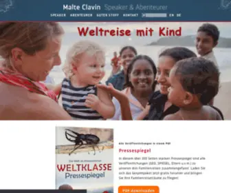 Weltreise-Mit-Kind.de(Weltreise mit Kind) Screenshot