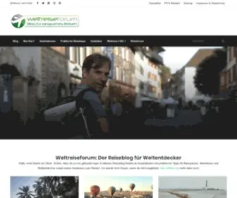 Weltreiseforum.com(Die Informationsquelle für Individualreisende) Screenshot