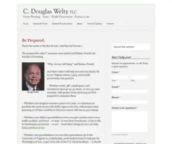 Weltyblair.com(Estate planning attorney in Northern Virginia) Screenshot