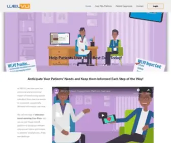 Welvu.com(Patient Engagement Platform and Solutions for Healthcare Organizations and Providers) Screenshot